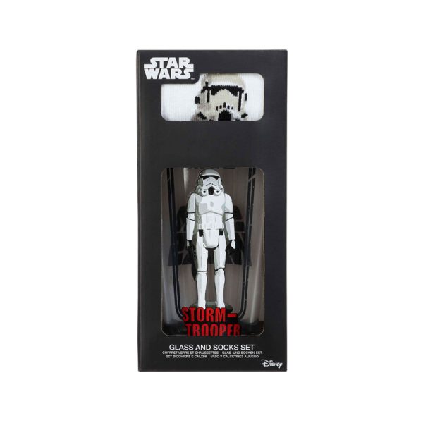 Комплект чаша за бира и чорапи Stormtrooper