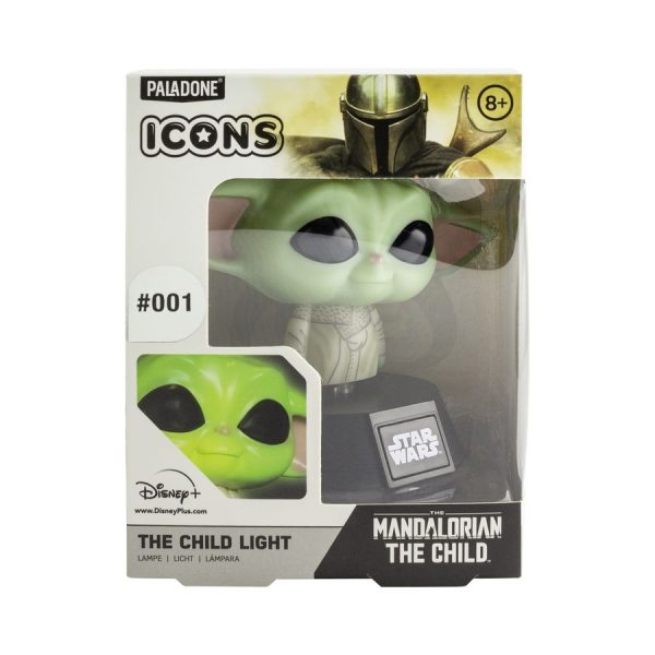 Мини лампа The Mandalorian 3D Yoda Baby
