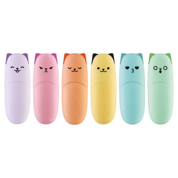 Текстмаркери Kitty Cats (6бр.)