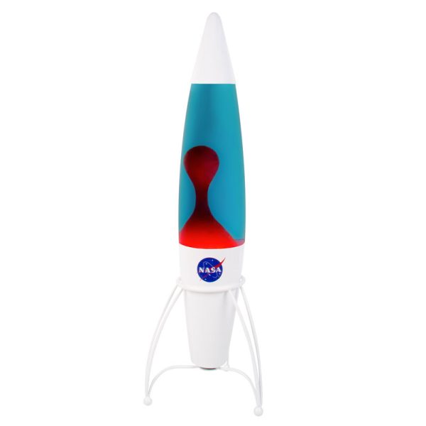 Синьо-червена лава лампа NASA